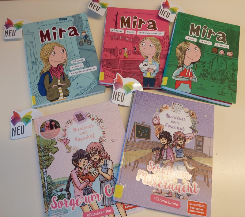 Neuerwerbungen Kinderbücher im Frühling